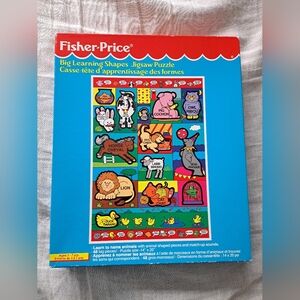 Fisher-Price Animal Learning Shapes Puzzle